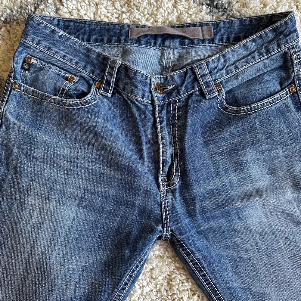 Rock & Roll Cowboy Jeans 36x36 Men Blue Denim bootleg